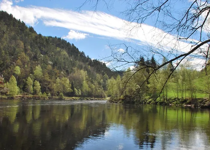 Lodge Mandalselva Laksehytter Marnardal